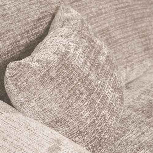 WOOOD chaise longue bank rechts Cloud - Chenille - Naturel -80x280x165
