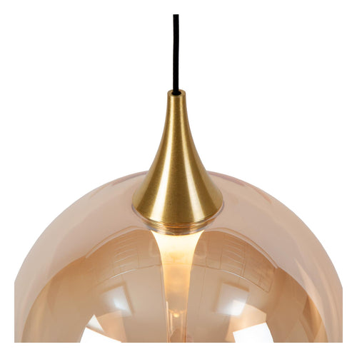 Lucide hanglamp GISELA - Geïntegreerde LED - Amber