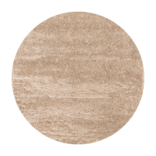 Interieur05 Rond hoogpolig vloerkleed Fender beige - 160 x 160 cm - vtwonen shop