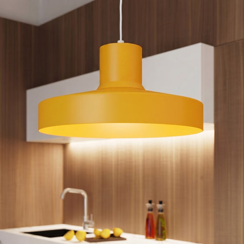 Sollux Lighting Hanglamp BILO geel - 35x35x120cm