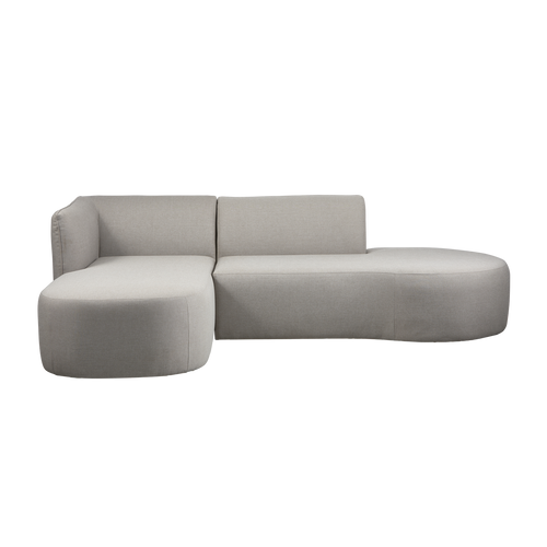 WOOOD loungeset tuin links Chios - Organisch - Zand - 71x258x168 - vtwonen shop