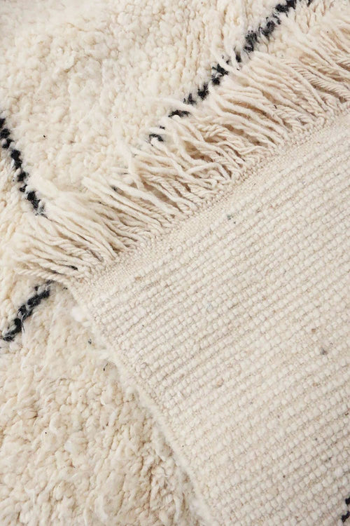 AFK Living vloerkleed Berber - handgemaakt - Wol - 140 cm x 200 cm