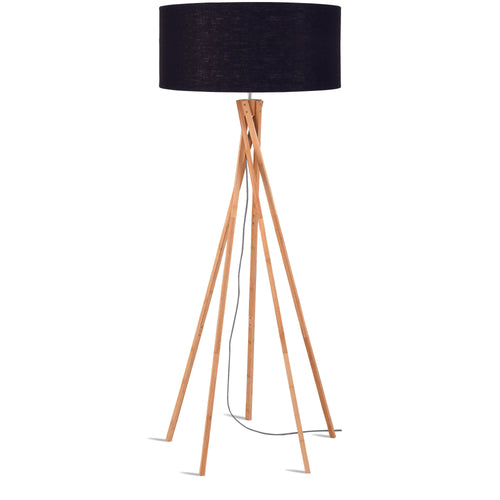GOOD&MOJO vloerlamp Kilimanjaro - zwart - Ø60cm - vtwonen shop