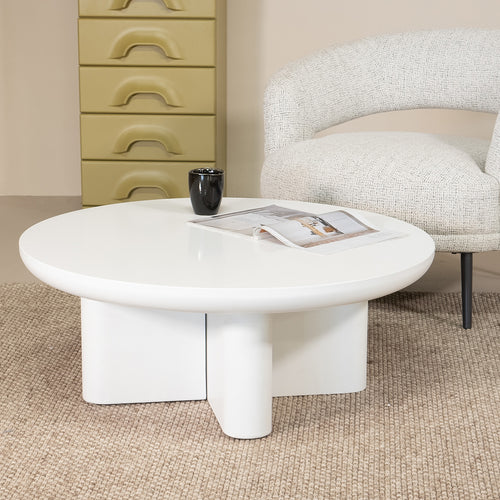 Giga Meubel Salontafel Miso - Rond - Eco Composiet - 90cm - vtwonen shop