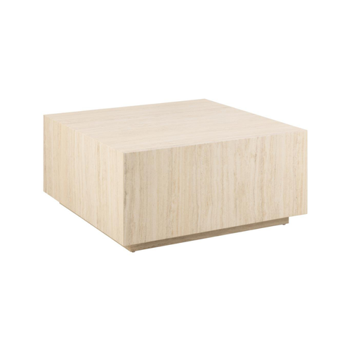 Rebellenclub Salontafel Gubbio - 90 x 90 cm - Beige - vtwonen shop