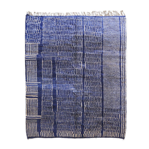AFK Living vloerkleed Berber - handgemaakt - Wol - 80 cm x 240 cm