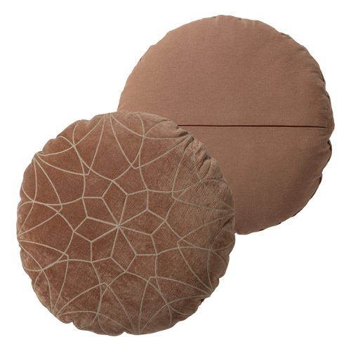 WOOOD kussens roze/zand Luvo - Set Van 4 - 50x50x10
