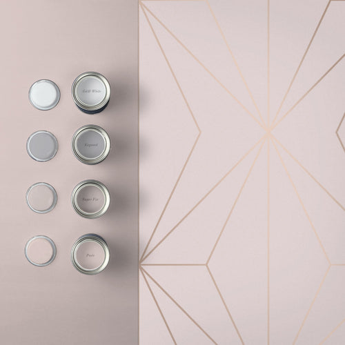 Graham & Brown Vliesbehang - Harmony Blush Rosegold - 10mx53cm - vtwonen shop