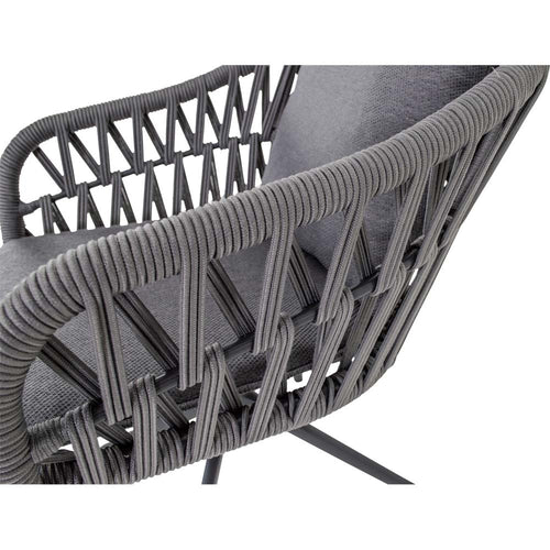 Lesli Living bistrostoel Aspetto - grijs - 61x67x74,5cm