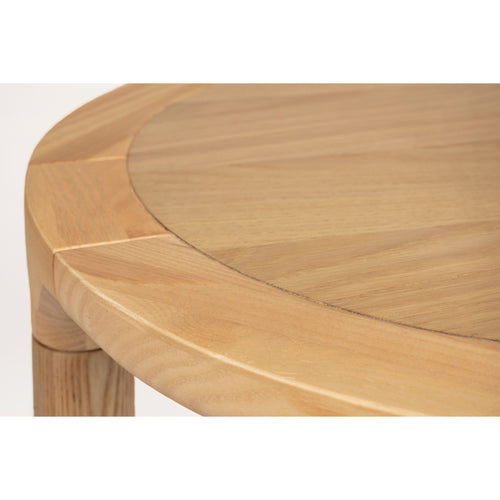 Zuiver Storm Bijzettafel Rond 45 cm Hout Naturel - vtwonen shop