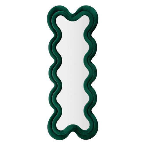 Mauro Ferretti Wandspiegel - 58x4x160 cm - Groen