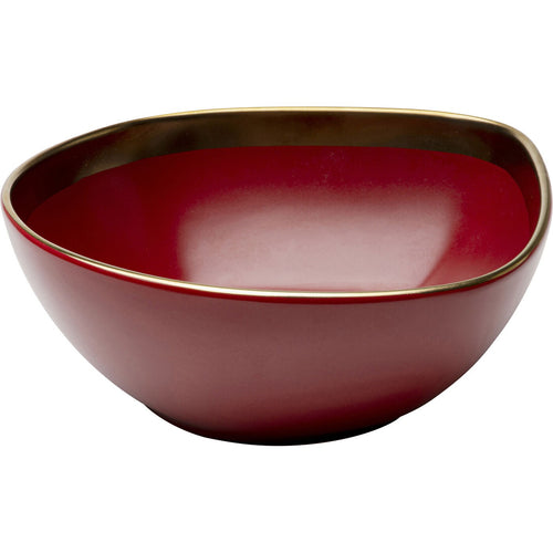 Kare Design Kommen Vibrations Ø19cm rood (4/set)