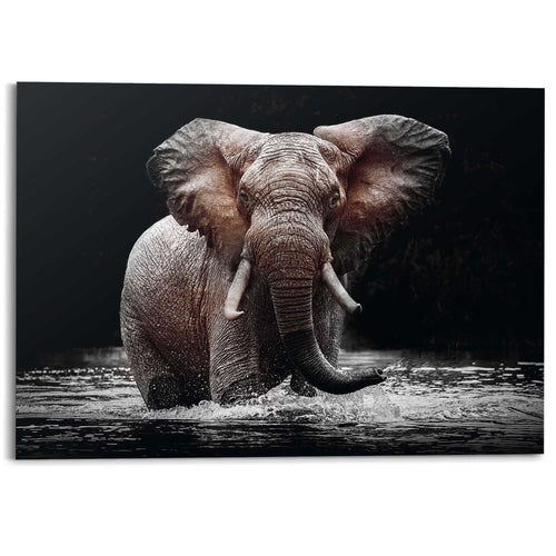 Reinders schilderij Olifant - 100x140cm