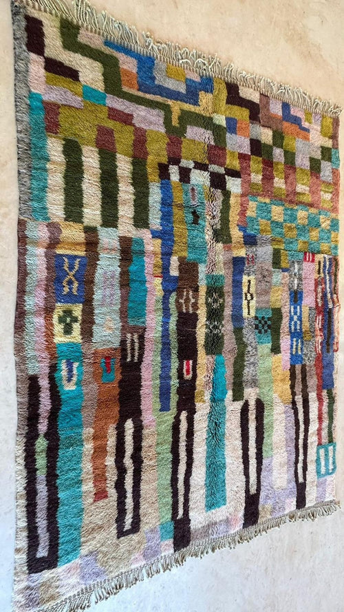 AFK Living vloerkleed Berber - handgemaakt - Wol - 219 x 290 cm - vtwonen shop