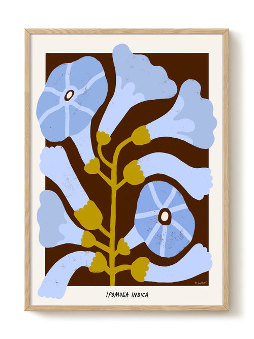 Madelen - Ipomoea Indica - PSTR studio Kunst Poster - vtwonen shop