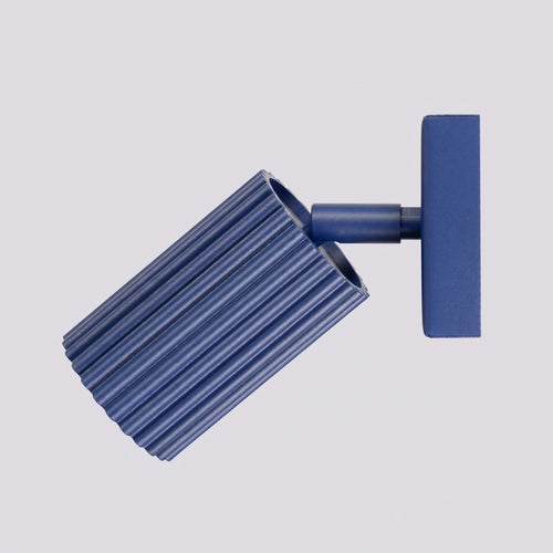 Sollux Lighting Wandlamp KARBON ultramarijn - 8x16x16cm
