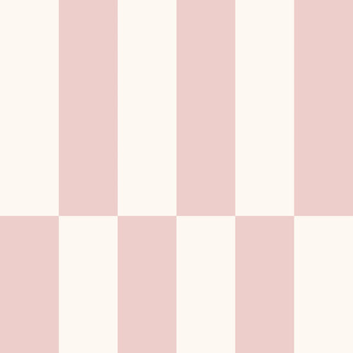 ESTAhome behang strepen licht roze - 50 x 900 cm - 132149