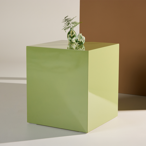 Nest living Zayn Vierkante Bijzettafel Lichtgroen - 40 x 40 cm - vtwonen shop