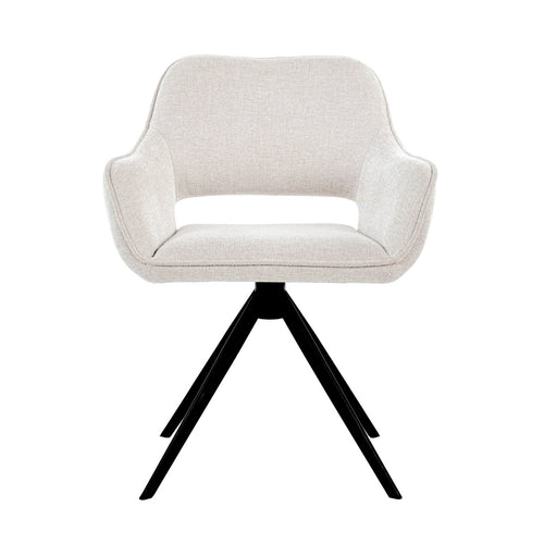 Kick draaistoel Miyo - Champagne