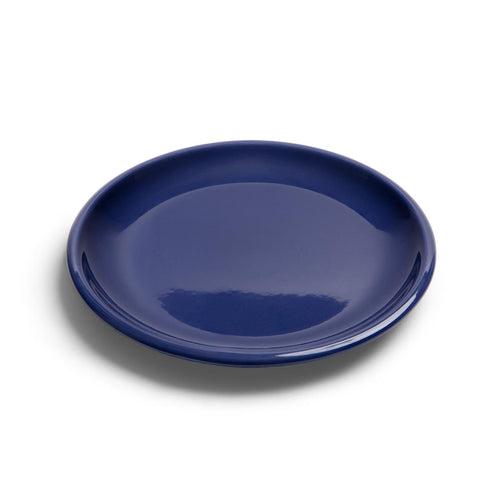 Royal Boch Solids bord - donkerblauw - Ø16cm - set van 6