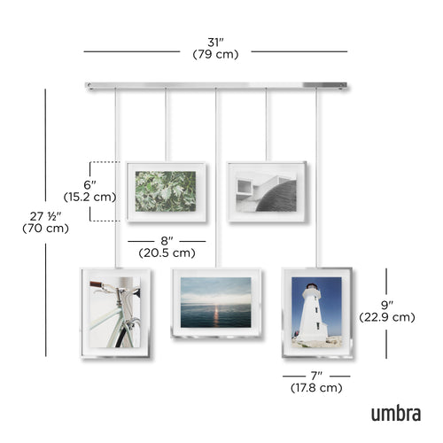 Umbra Exhibit Set met fotolijsten - vtwonen shop