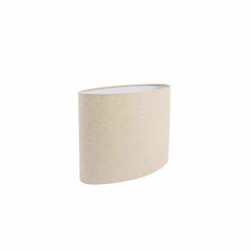 Light & Living lampenkap Linen - bruin - 38x17.5x28cm