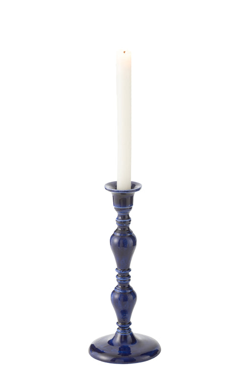 J-Line kaarshouder Pag - aluminium - blauw - vtwonen shop