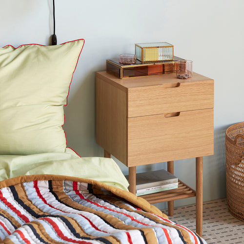 Hübsch beddengoed Aki - katoen - 80x80, 140x220cm - vtwonen shop