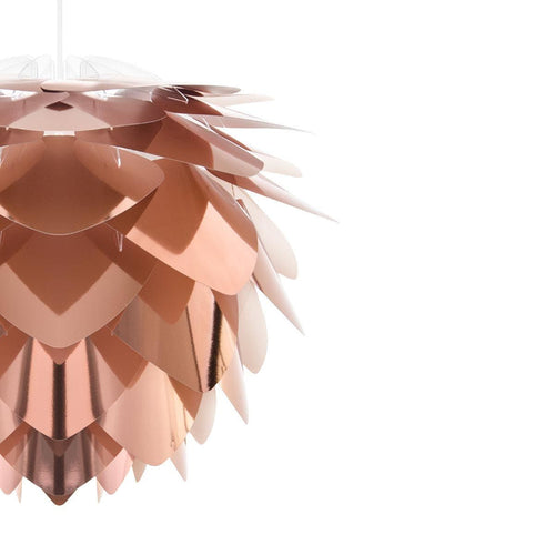 Umage Silvia Mini hanglamp copper - met koordset wit - Ø 32 cm - vtwonen shop