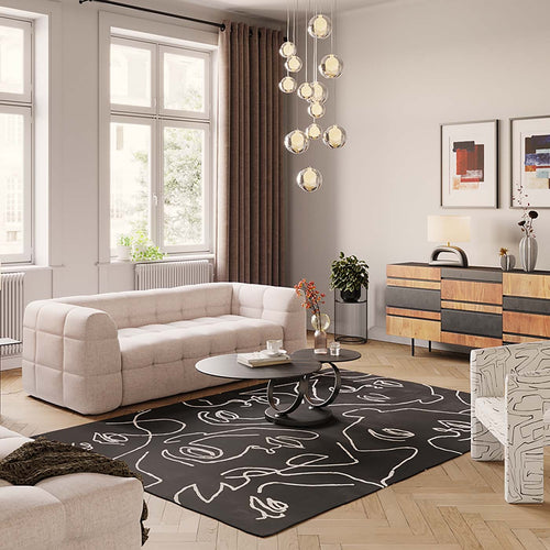 Kare Design Sofa Salamanca 3-Zits creme