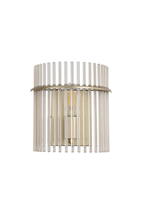Searchlight wandlamp Swizzle - 1 lichts - 12.5  x 26   cm - goud