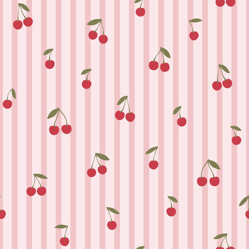 ESTAhome behang kersen roze - 50 x 900 cm - 131653 - vtwonen shop