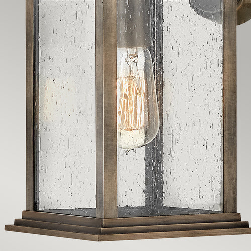 Elstead Hinkley Grant Outdoor Wandlantaarn Gebronsd Brons, IP44