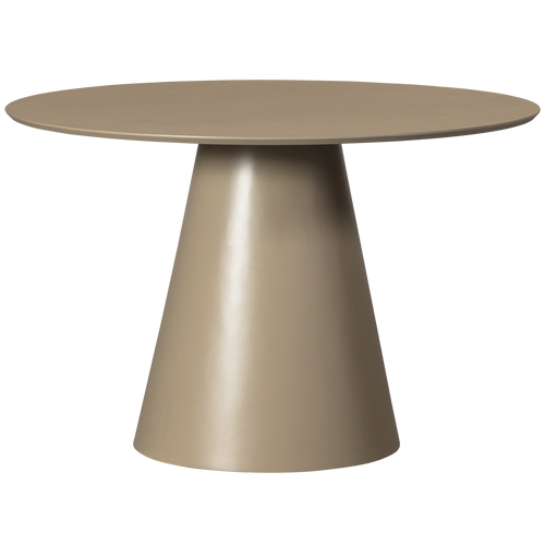 WOOOD eettafel Jorre - MDF - Militair Bruin - 76x120x120 - vtwonen shop