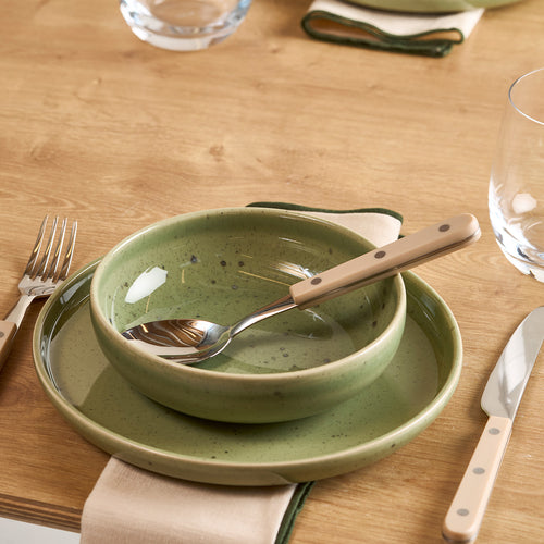 Salt & Pepper - Plat bord 27,5xH2,5cm sage Blush - Set van 4 - vtwonen shop