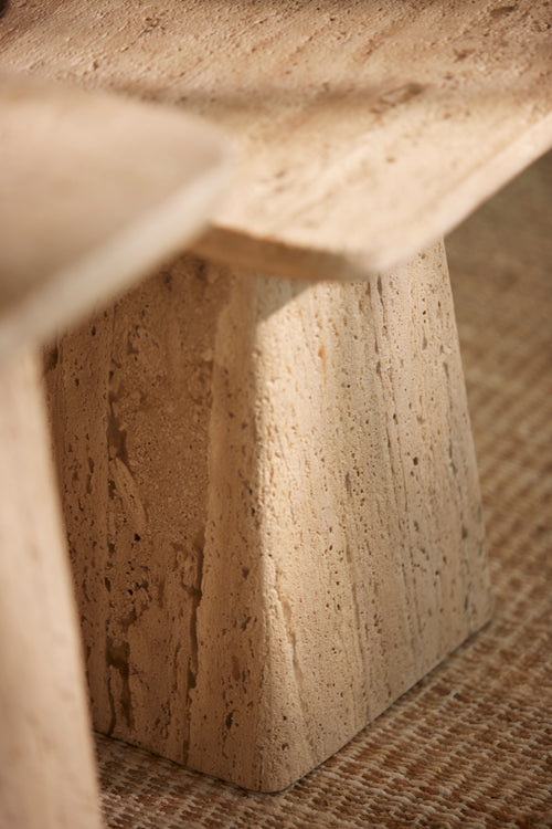 Light & Living bijzettafel KEPAMI - Ø45x42cm - bruin - vtwonen shop