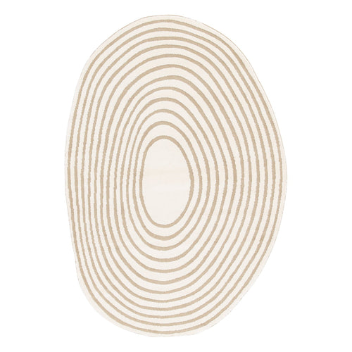 AFK Living vloerkleed Aeon - reliëfeffect - beige - 200 x 290 cm