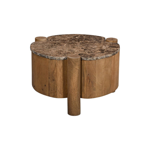 Giga Meubel Salontafel Maeve - Rond - Marmer - 60cm - vtwonen shop