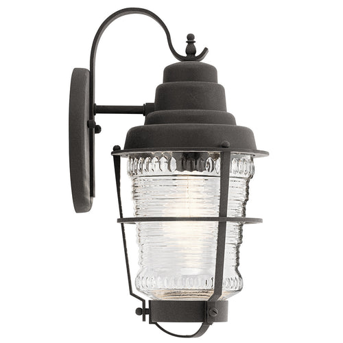 Chance Harbor Kichler Outdoor 1-lichts wandlantaarn verweerd zink IP44