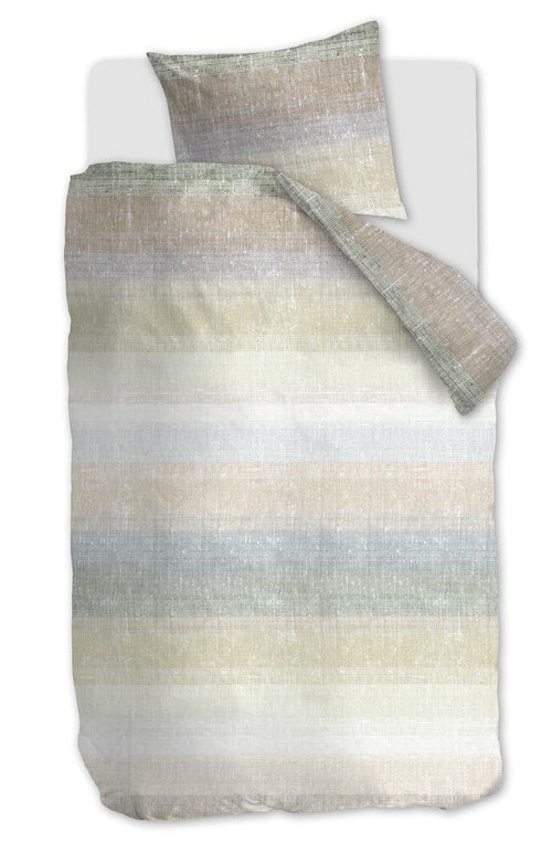 Ariadne at Home dekbedovertrek Colour Harmony - 140x200/220 cm - blauw groen - vtwonen shop