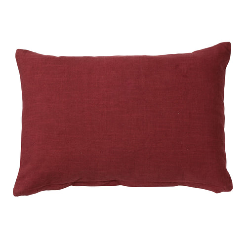 ESTELLA | sierkussen 40x60 cm | Merlot | rood | Hoii | met duurzame kussenvulling
