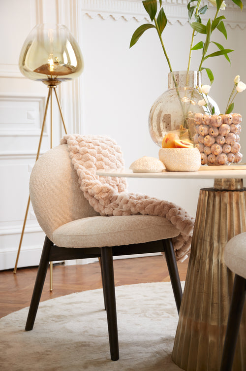 Light & Living eetkamerstoel SINOSA - 59x50x83cm - wit - Set van 2 - vtwonen shop