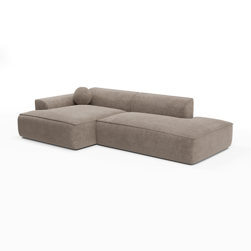 Sia Home - Hoekbanken links ANIA - Fluweel - Mol - 300cm - vtwonen shop