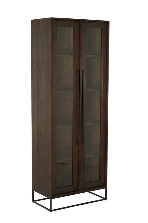 Light & Living kast LILIAN - 75x40x200cm - bruin