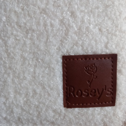 Rosey’s® Boxzak  Boxopbergzak Teddy, Wit - vtwonen shop