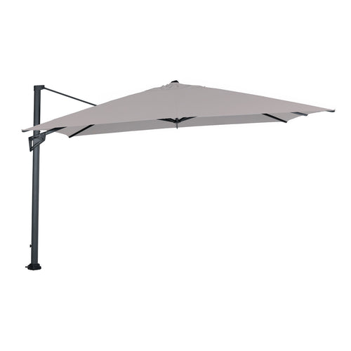 Garden Impressions zweefparasol King Pole zand kleurig doek - 400x400 cm