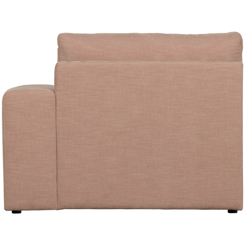 vtwonen 1-zits bank element met arm rechts Family - Polyester - Roze - 85x115x98 - vtwonen shop