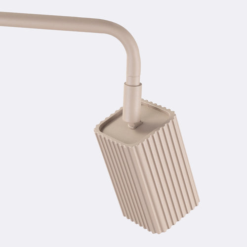 Sollux Lighting Vloerlamp RAYO 1 taupe - 30x30x160cm