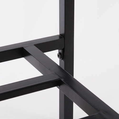 Mica Decorations Celo Loungebank - L122 x B83 x H78 cm - Metaal - Zwart