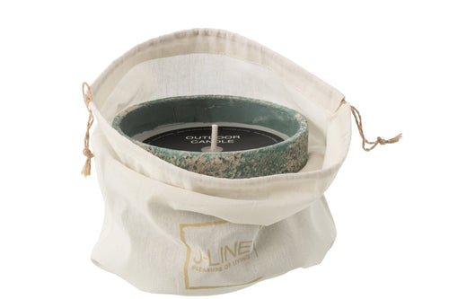 J-Line buitenkaars Rond - blauw - medium - 31U